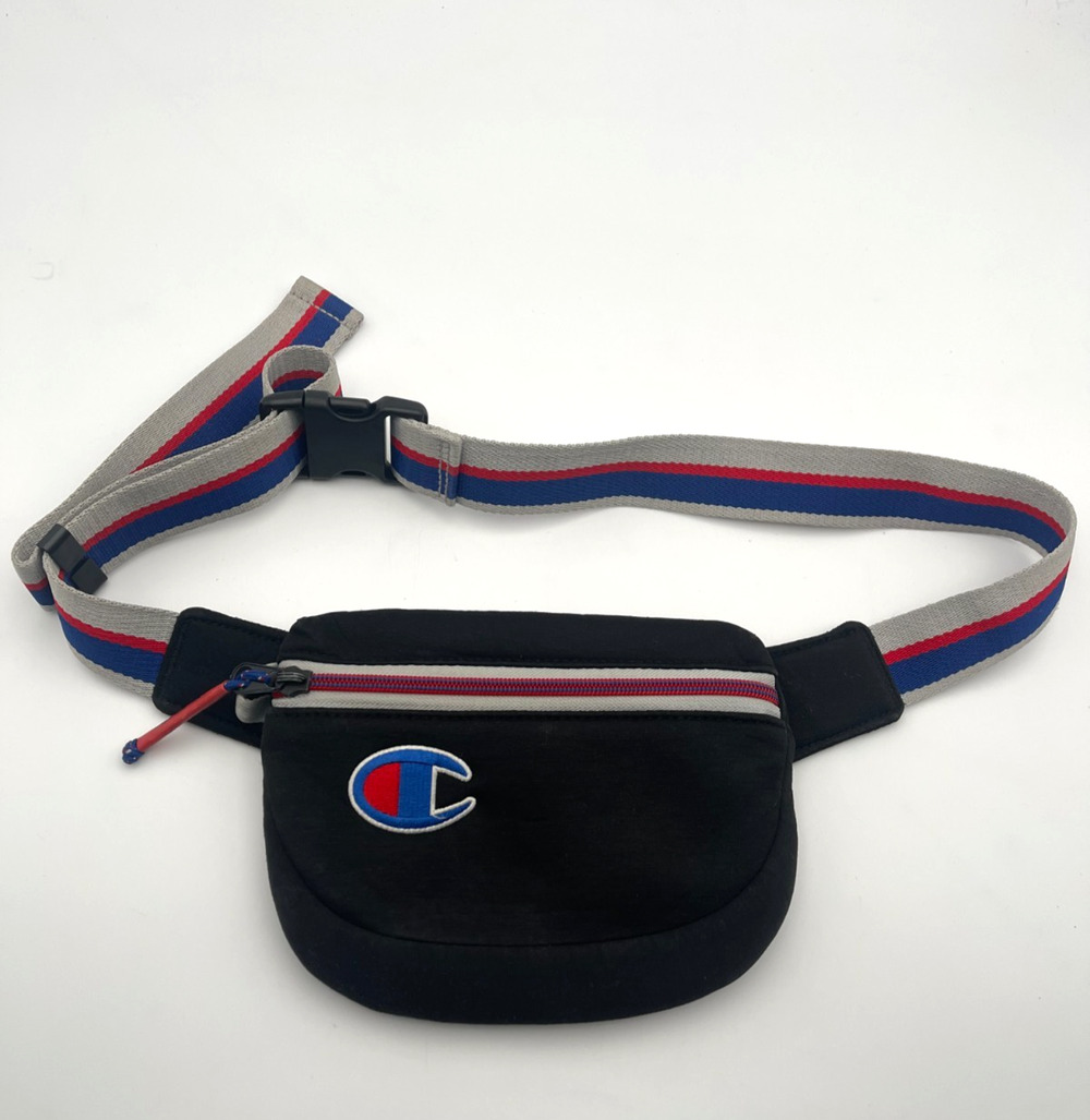 Champion Belt Bag Fanny Pack Sling Bag Unisex Embroidered Logo Black Red Blue